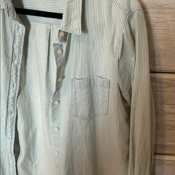 J. Crew Striped Button Down - Picture 2 of 3